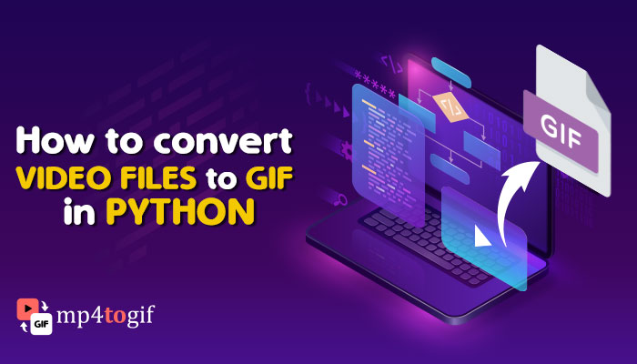 How to convert video files to gif in python